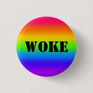 WOKE Rainbow-Button Ronde Button 3,2 Cm