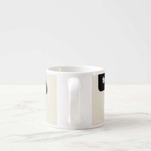 "Woke sauvage" Espresso Mug (Dos)