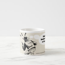 "Woke sauvage" Espresso Mug