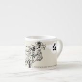 "Woke sauvage" Espresso Mug (Devant droit)
