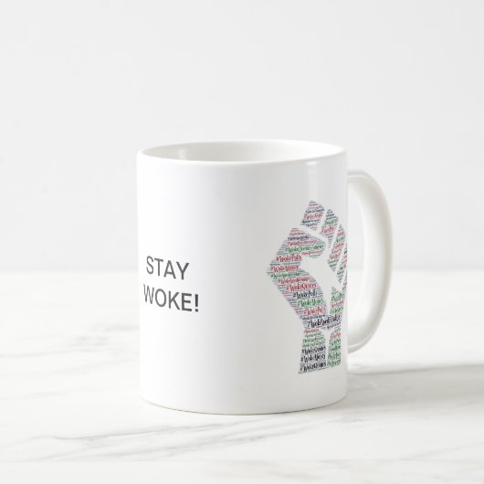 #WokeWoensdag Koffiemok (Voorkant rechts)