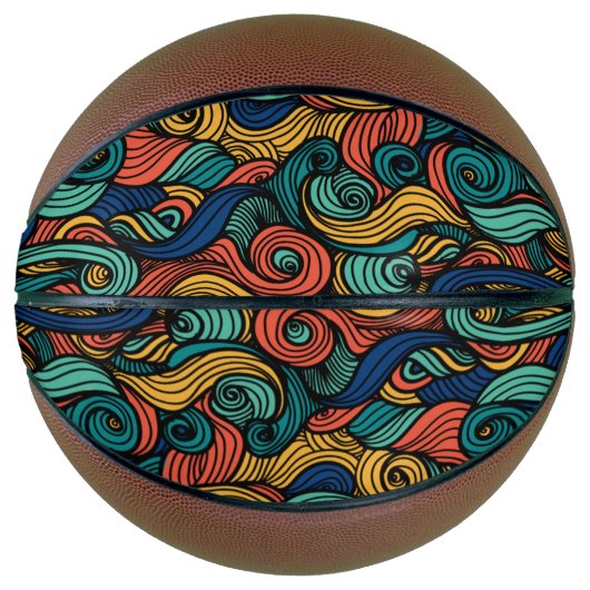 Wol Topped paisley Basketbal (Voorkant)