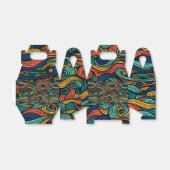 Wol Topped paisley Bedankdoosjes (Uitgevouwen)