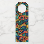 Wol Topped paisley Flessenhanger (Voorkant)