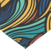 Wol Topped paisley Korte Tafelloper (Hoek)