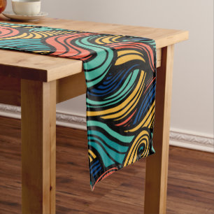 Wol Topped paisley Korte Tafelloper