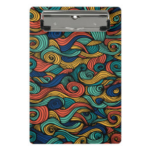 Wol Topped paisley Mini Klembord