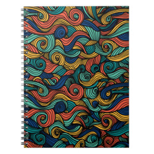 Wol Topped paisley Notitieboek