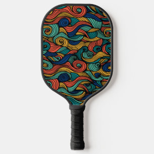 Wol Topped paisley Pickleball Paddle