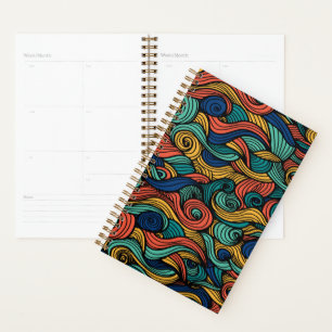 Wol Topped paisley Planner