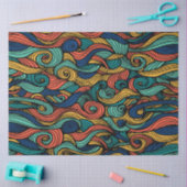 Wol Topped paisley Tissuepapier (Craft)