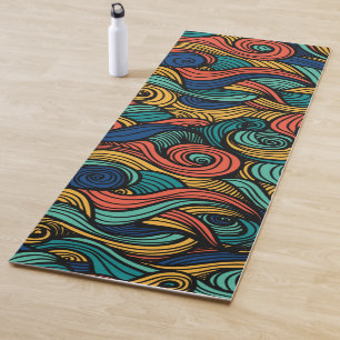 Wol Topped paisley Yogamat