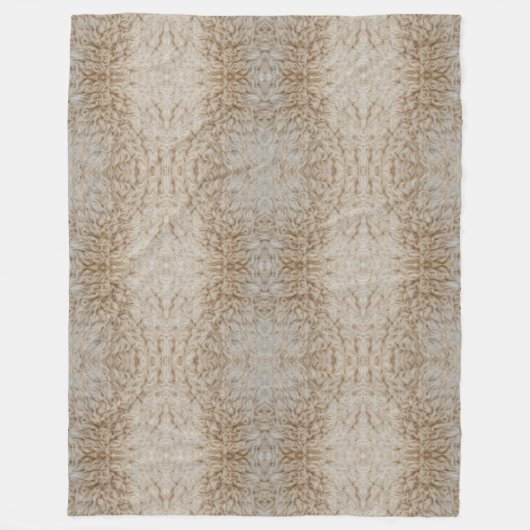 Wol van Psychedelic Sheep Fleece Deken (Voorkant)