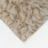Wol van Psychedelic Sheep Fleece Deken (Hoek)