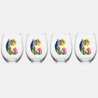 Wolf11: Wijnglas Zonder Voet