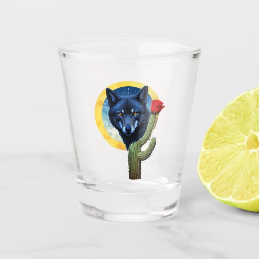 Wolf20: Shot Glas (Voorkant)