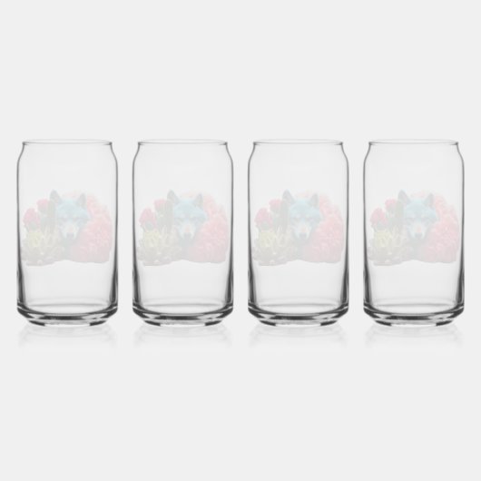 Wolf22: Blikvorm Glas (Achterkant)