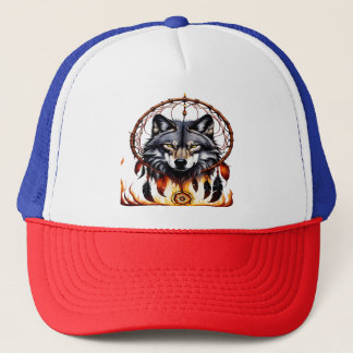 Wolf 02 trucker pet