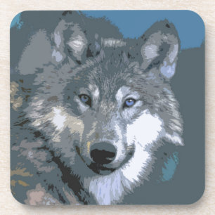 Wolf 032 bier onderzetter