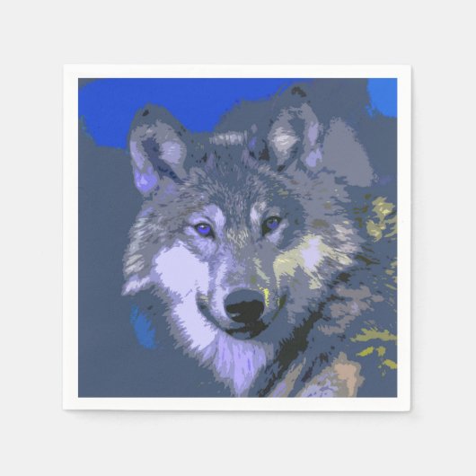 Wolf 037 servetten (Voorkant)