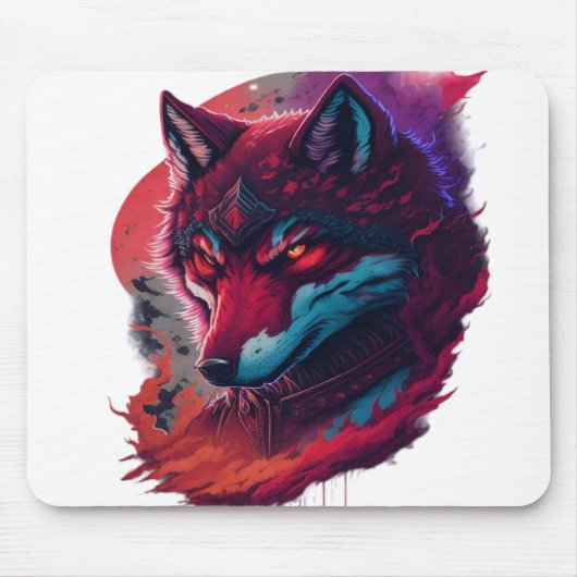 Wolf 15 muismat (Voorkant)
