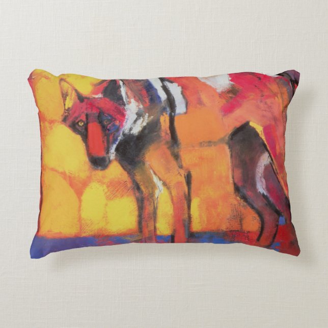 Wolf 1996 accent kussen (Voorkant)