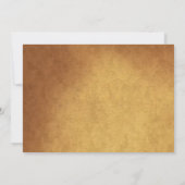 Wolf 50th Birthday Party Kaart (Achterkant)