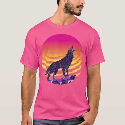 Wolf 80S T-shirt (Voorkant)