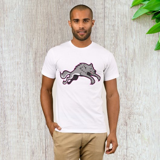 Wolf Aanvallen Mannen T-shirt