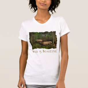 Wolf, Adelaars, Elk, Zwart Beer, Ravens & Totem Po T-shirt