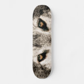 Wolf afbeelding voor skateboard (Voorkant)