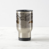 Wolf American Gray Wolf Travel Mug Reisbeker (Center)