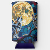 Wolf and Owl Mosaic Art (Voorkant)