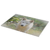 Wolf Animal Art, Canadese Wildlife Snijplank (Hoek)