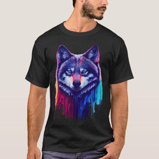 Wolf Animal for Wolf Wolf Canis lupus wolfdog 1 T-shirt (Voorkant)