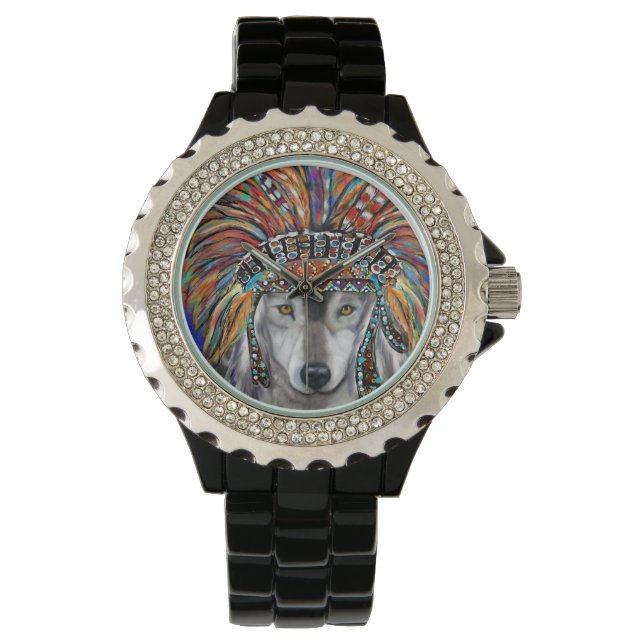 WOLF ART HORLOGE (Voorkant)