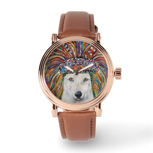 WOLF ART HORLOGE (Voorkant)