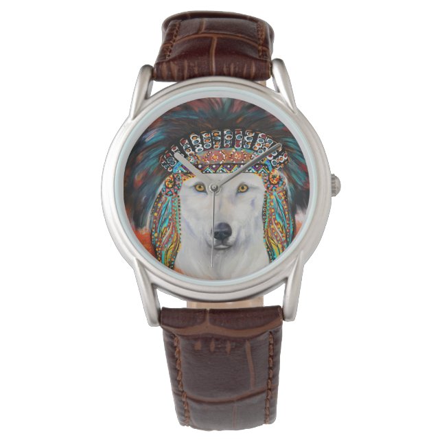 WOLF ART HORLOGE (Voorkant)