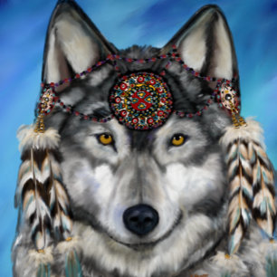 Wolf Art Kaart