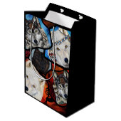 WOLF ART MEDIUM CADEAUZAKJE (Achterkant Gekanteld)
