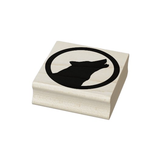 Wolf Art Rubber Stamp Rubberstempel (Stempel)