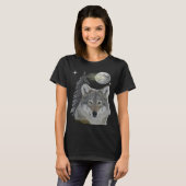 Wolf art t-shirt (Voorkant volledig)