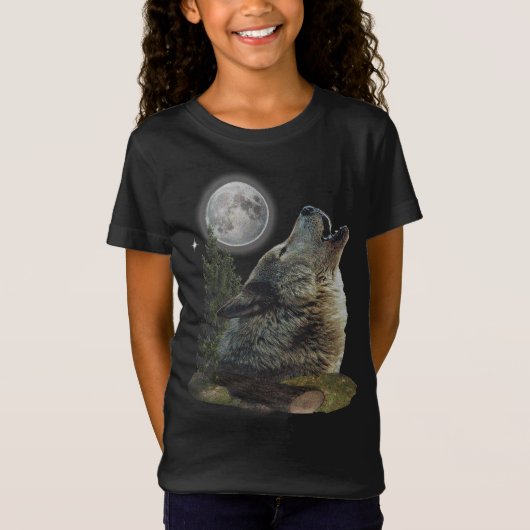 Wolf art t-shirts (Voorkant)
