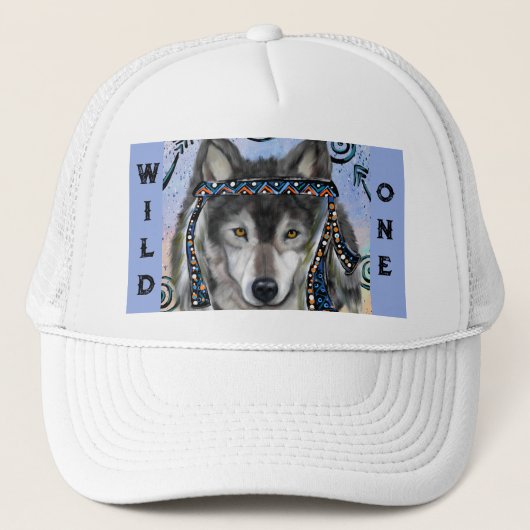 Wolf Art Trucker Pet (Voorkant)