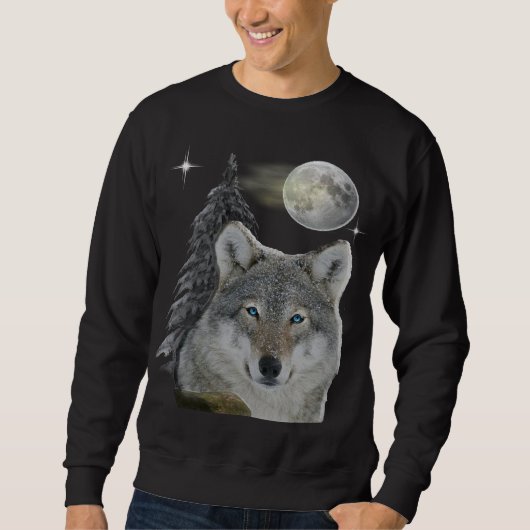 Wolf art trui (Voorkant)