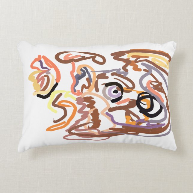 Wolf Autumn free Accent Kussen (Voorkant)