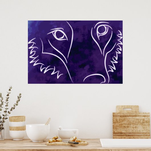 Wolf avatar poster (Keuken)
