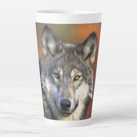 Wolf Aware Latte Mok (Voorkant)