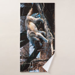 Wolf Badhanddoek