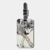 Wolf Bagagelabel (Voorkant verticaal)